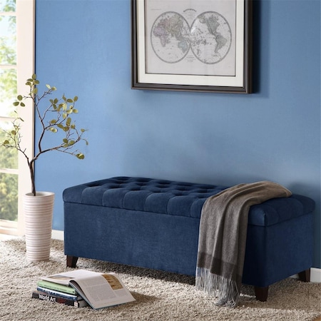 Madison Park Shandra Tufted Top Storage Bench FPF18-0143